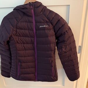 Women’s Eddie Bauer Plum Purple Puffer Jacket